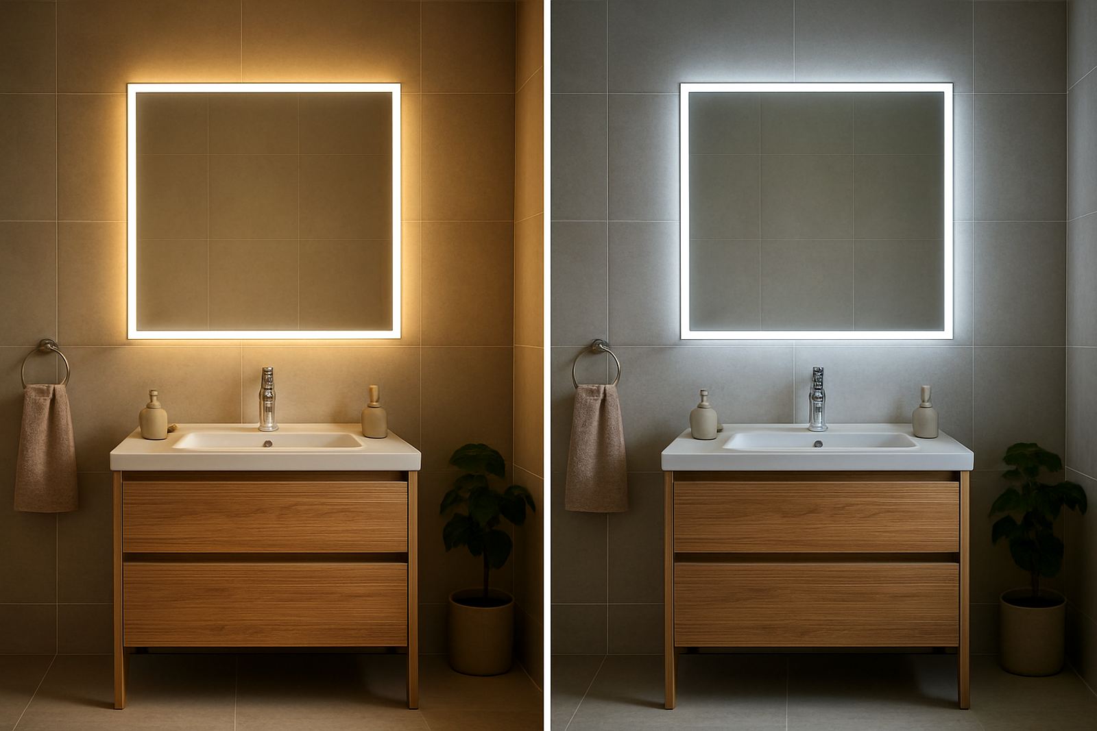Warm or Cool Light