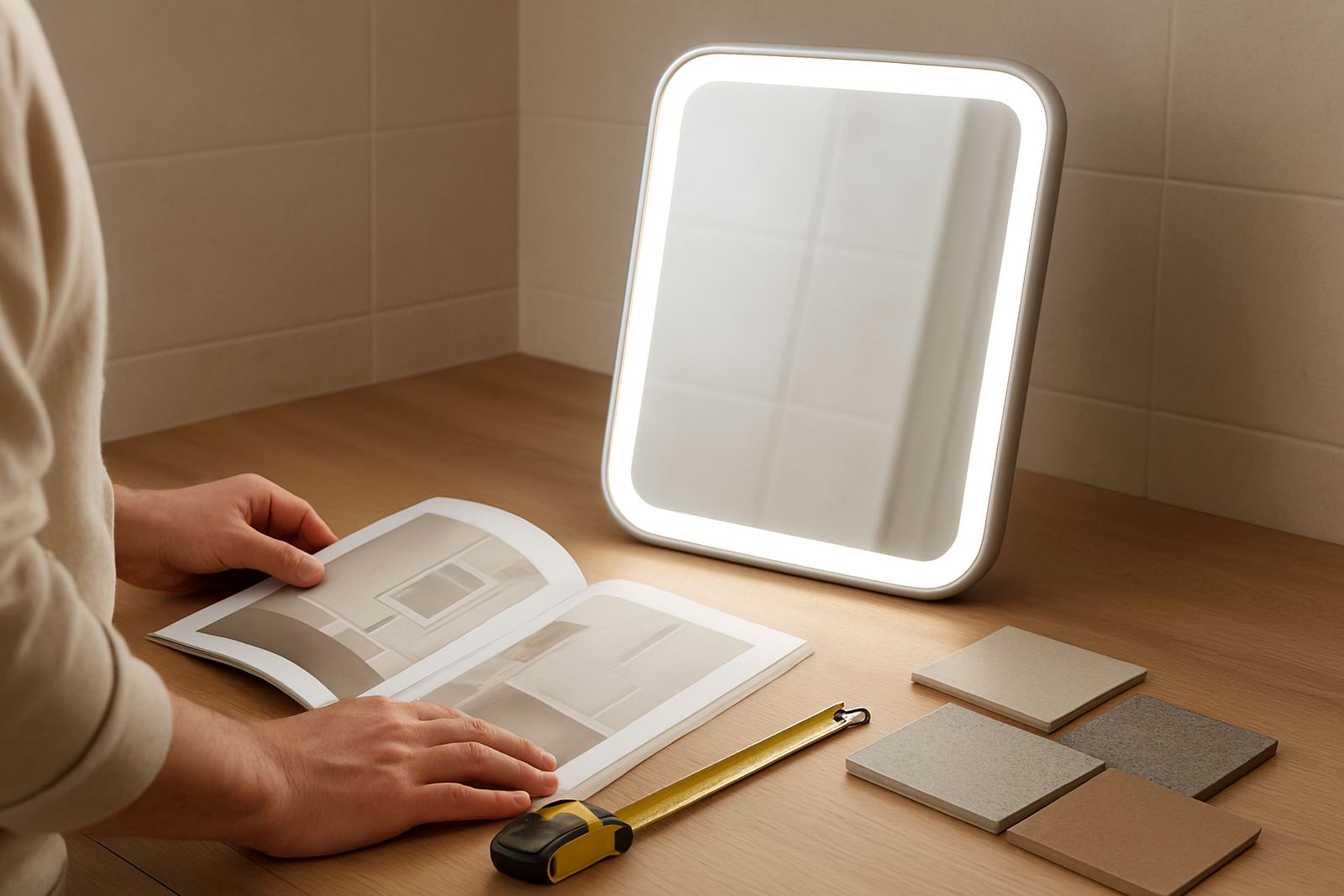 LED Mirror Guides