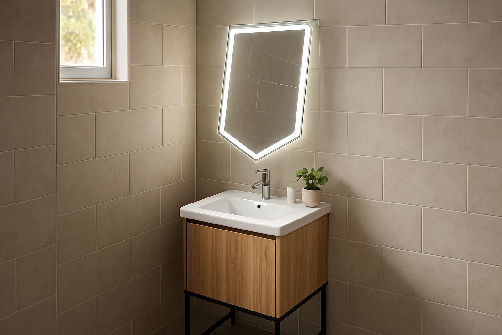 Corner Mirror