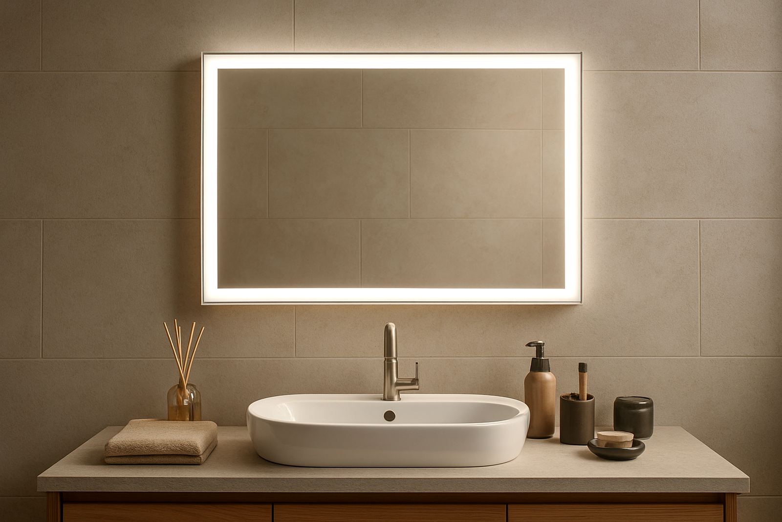 Frontlit Mirror