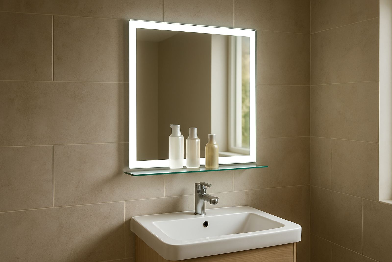 Shelf Mirror