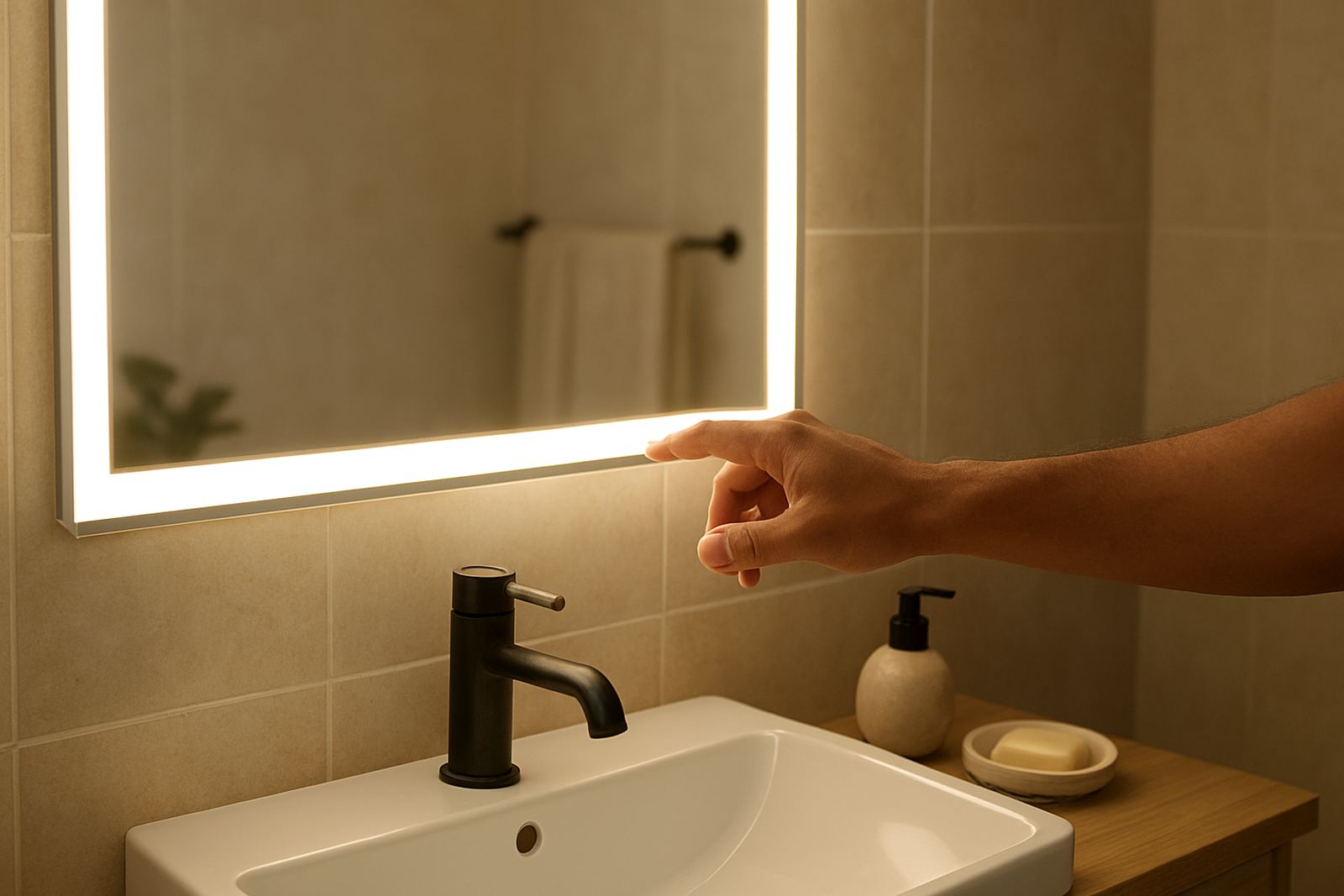 Touch Sensor Mirror